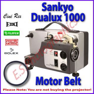 SANKYO DUALUX 1000 8mm Cine Projector Drive Belt