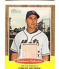 2011 Topps Heritage Clubhouse Collection BAT Relics #CB Carlos Beltran