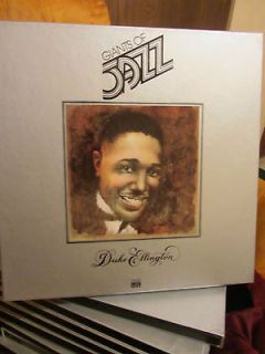 Time Life Giants Of Jazz box set  Duke Ellington 3 records, bio, and