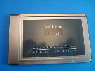 CISCO AIRONET 350 WIRELESS ADAPTER AIR LMC350 AIR LMC352 802.11B MMCX