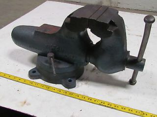 600 Machinist Swivel Base Bullet Bench Vise 6 Jaw Width 10 Opening