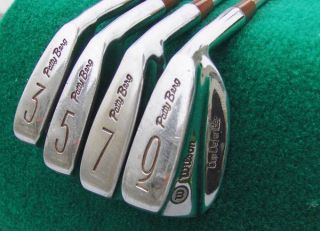 PATTY BERG~WILSON CUP DEFENDER GOLF IRONS~SET OF 4~RIGHT HANDED