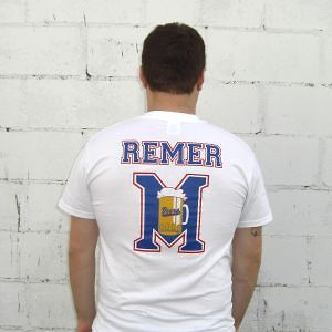 Doug Remer Milwaukee Beers Jersey T Shirt Baseketball New