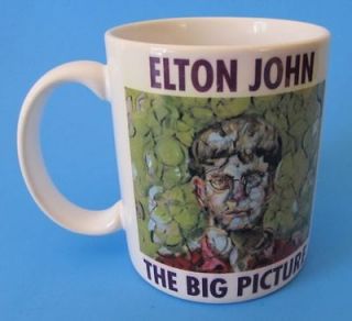 Elton John The Big Picture Coffee Mug Cup Album Cover Artwork Nice
