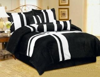 black and white bedding twin