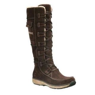 21632 Timberland Womens Earthkeepers Granby Tall Zip Boot Brown Size