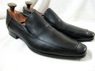 Calvin Klein Garwin Dress Calf Size 13M Mens Black Leather Shoes