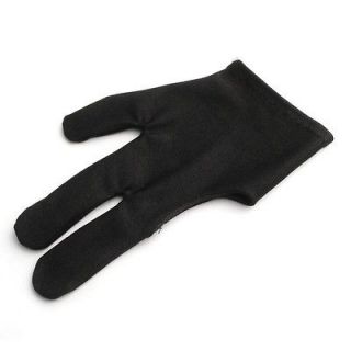 pool glove black
