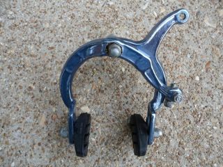 LEE CHI 1000A BLUE ANODIZED BMX BICYCLE BRAKE CALIPER WITH PADS
