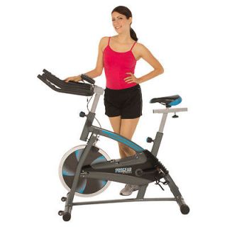 Stationary Exercise Bike Indoor Fitness Trainer Cycle Heart Pulse