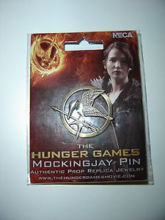 THE HUNGER GAMES Mockingjay Pin authentic prop replica jewellery NECA