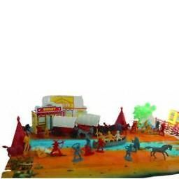 Billy V IMX42000 Jumbo Wild West Cowboys and Indians Playset