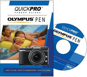Instructional DVD for Olympus Pen E PL1 E PL2 E PL3 E PM1 E P3 P2