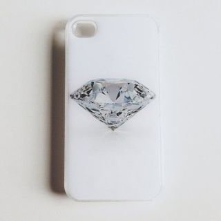 212 CLEAR Snap On Case iPhone 4 4S Plastic Cover BRILLIANT DIAMOND