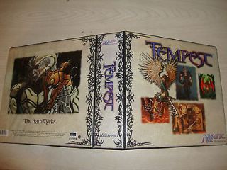 The Gathering TEMPEST Three Ring Binder Ultra Pro Wizards Rath Cycle