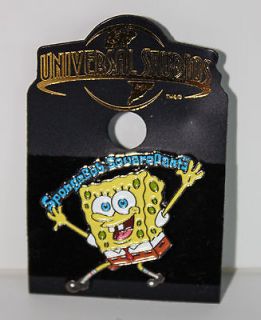 Universal Studios New SPONGE BOB SQUARE PANTS Pin   Purchased November