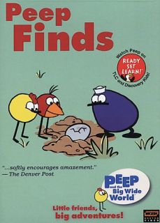 Newly listed Peep and the Big Wide World   Peep Finds (DVD, 2005)