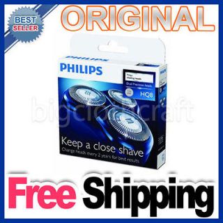 New Genuine Philips 3x Replacement Shaving Heads HQ8 Sealed HQ8/51