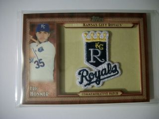 2011 Topps Update Commemorative Patch #EH Eric Hosmer RC