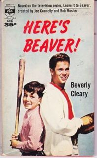 1st PBO Beverly Cleary Heres Beaver. Leave It to Beaver Berkley