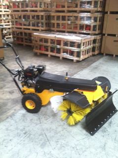 NEW SNOW PLOW, FOR SWEEPER, FOR POWER WHEEL BARREL