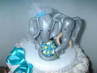 Wedding Cake Topper Large Elephants Custom Pamkins