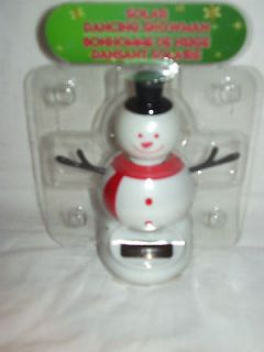 Newly listed SOLAR DANCING SNOWMAN NEW