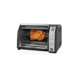 Black & Decker 6 Slice Toaster Oven Rotisserie Con vention Rotisserie