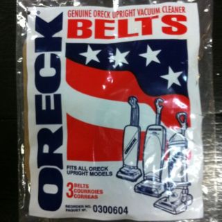 Oreck Upright Vacuum Cleaner Belts