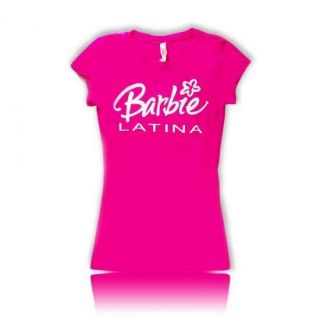 Women Cute  Barbie Latina  Hot Pink blouse adult New shirt Free