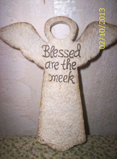 ANGEL, WALL HANGING,  BLESSED ARE THE MEEK