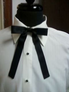 Black Kentucky String Colonel Sanders Bow Tie (new)