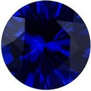 Round Bright Blue Lab Created Sapphire (1mm to 13mm)
