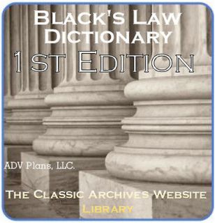BLACKS LAW DICTIONARY, 1st EDITION, LAW SCHOOL DICTIONARY ON CD WITH