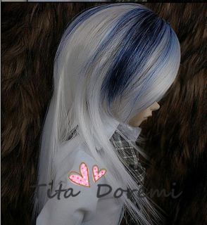 Dal.Pullip.BJD .SD LUTS BLYTH Doll 18 19cm white blue long