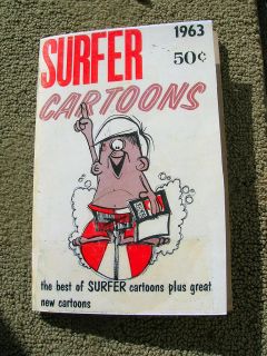 Vintage john severson magazine surfer cartoons surfboard book rick