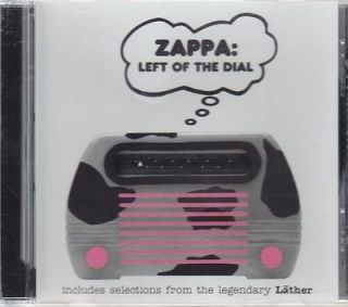 Frank Zappa Left Of The Dial Sampler PROMO CD 1996 Lather