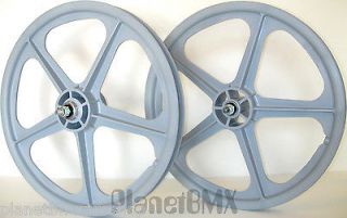 20 TUFF WHEELS II old school bmx sealed Mags GREY Made in the USA