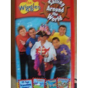 The Wiggles   Sailing Around the World (VHS, 2005)