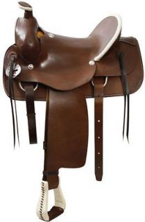18 Western Roper Style High Back Quality Ranch Saddle by Circle S