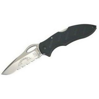 Boker 01CI092 Cinch Action Ropper Serrated Lightweight Knife Zytel