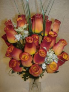 Beautiful, scented, wooden rose bouquets 2 dzn roses