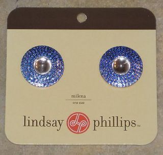 NEW Lindsay Phillips Milena Blue Interchangeabl e For Snap Shoes