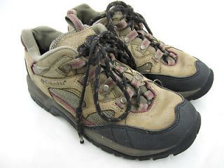 Womens Columbia Trail Grinder Low Leather Trail Hiking Boot Shoes 6.5