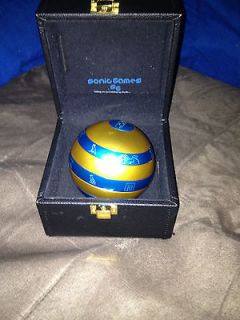 Blue and Gold Isis Puzzle Ball