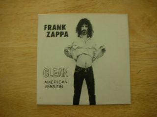 Frank Zappa Clean American Version In Store Play Sampler Rykodisc