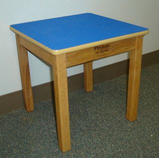 COMPATIBLE OAK PERSONAL PLAY TABLE BLUE    BRAND NEW    MADE IN USA