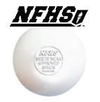 White Official Lacrosse Game Balls meets High School College specs