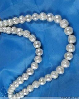 5Strands New 11 12mm Fine A Freshwater Pearl Beads For Jewelry Supply
