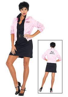 50s Fifties Pink Ladies Lady Grease Costume Jacket Xs